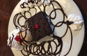 “I made the mistake of ordering dessert at Cain’s”