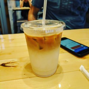 creamy drink